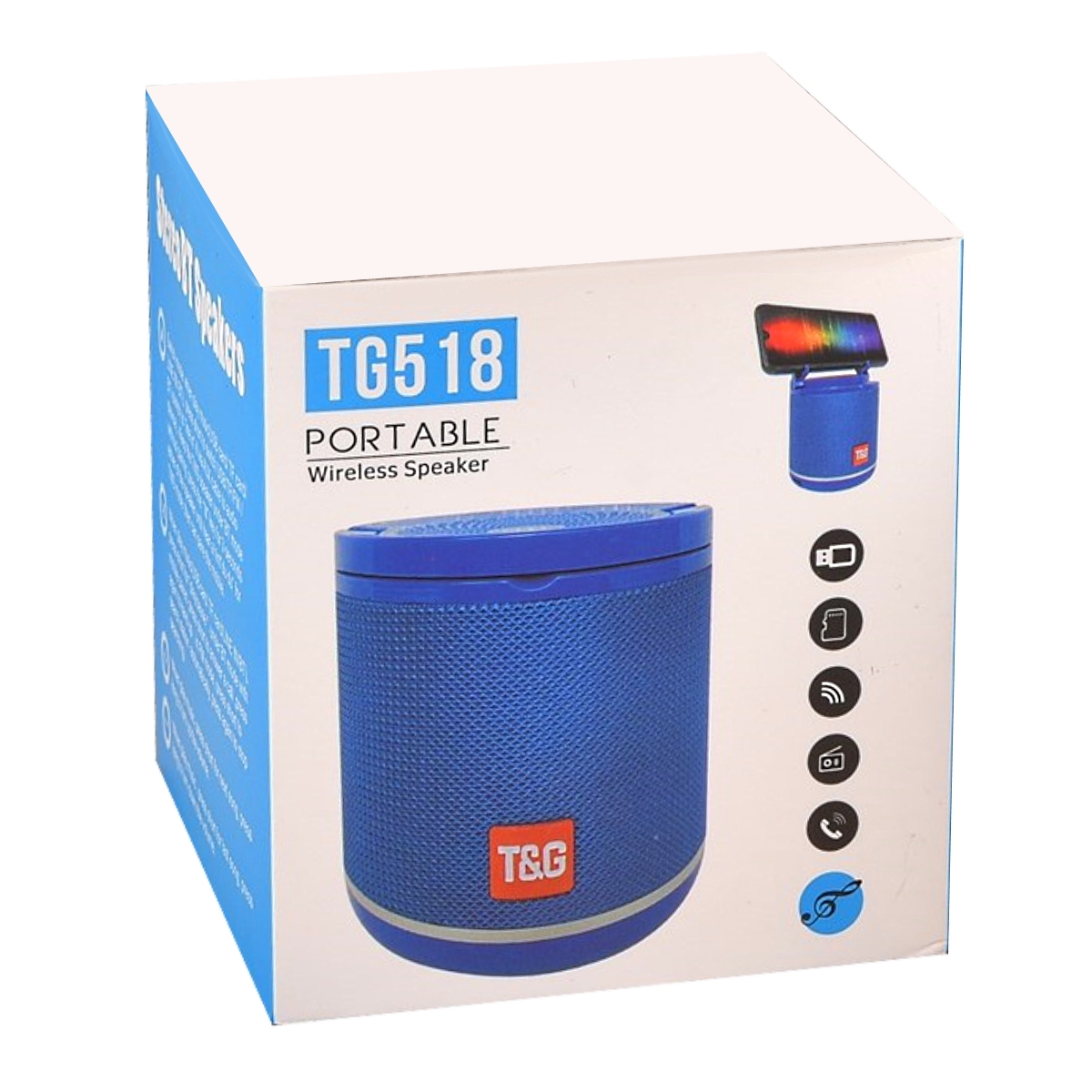 Parlante Bluetooth Cilindro Tg C Soporte T G Lang Tecnologia