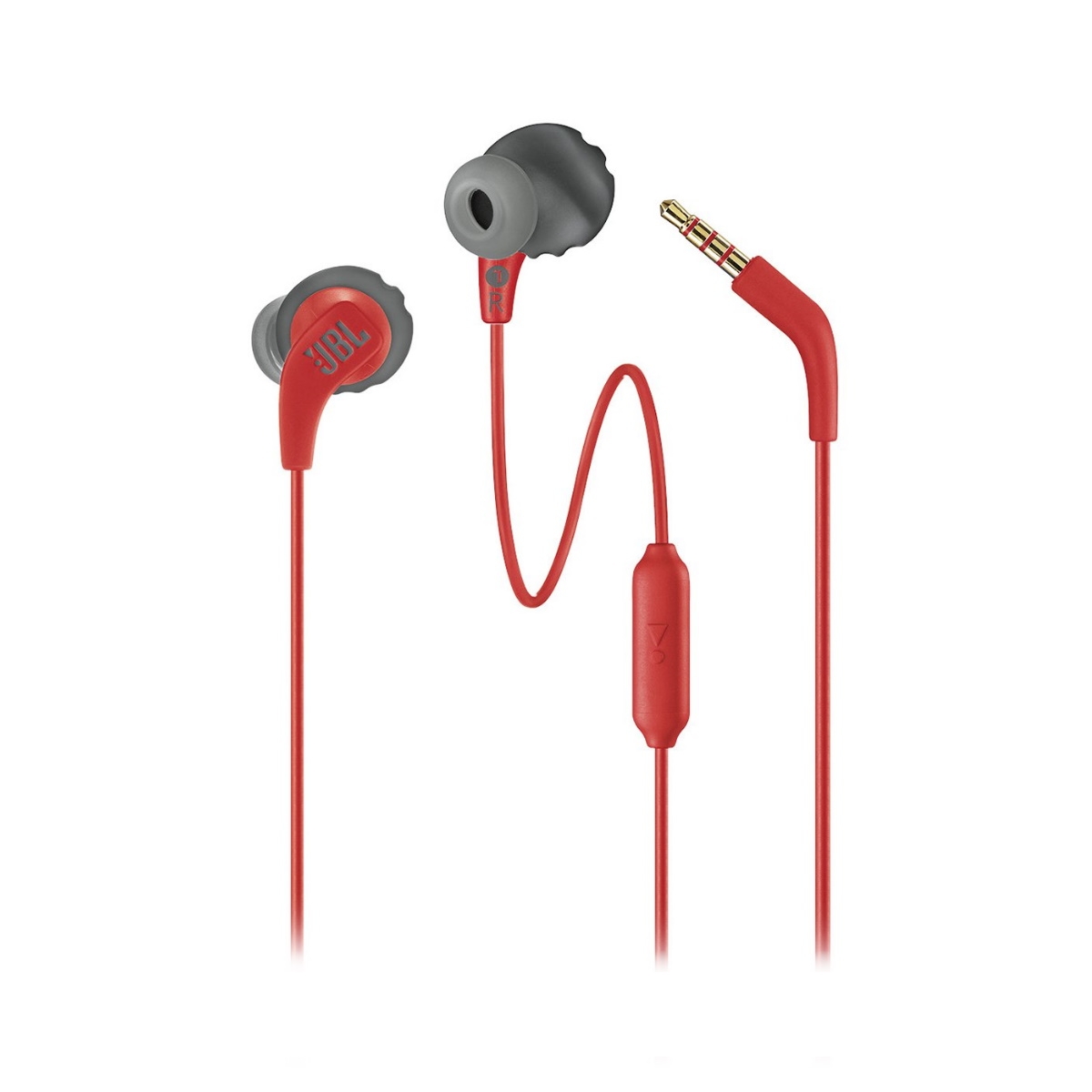 Auriculares Cable In Ear Endurance Run Rojo Jbl Lang Tecnologia