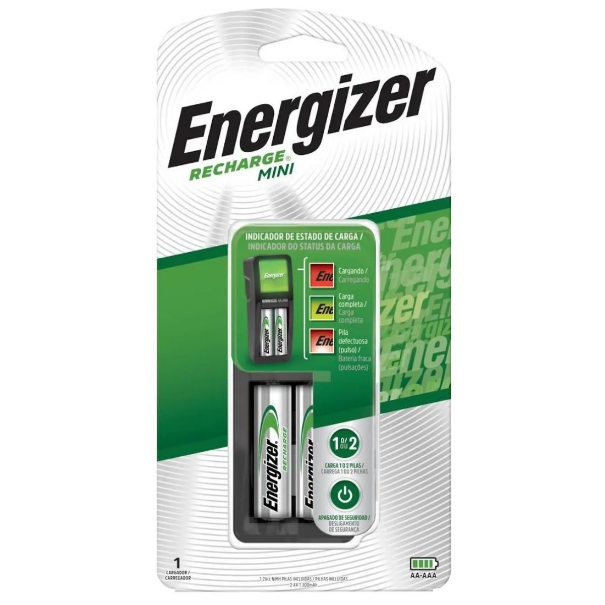 Cargador Pilas AA CH2PC4 Energizer