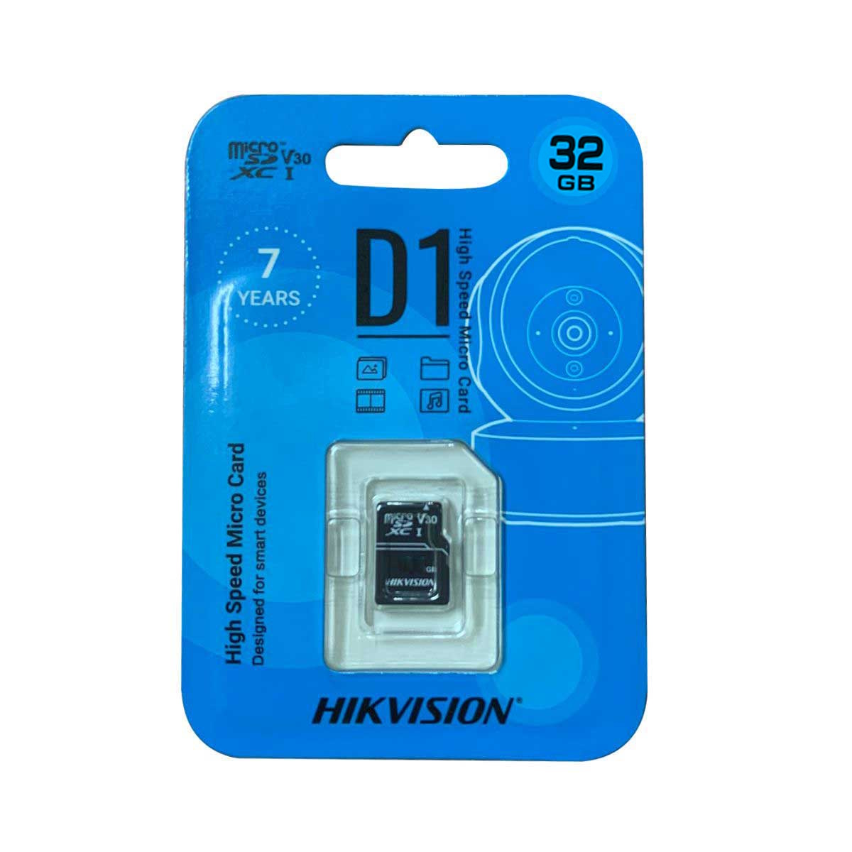 Memoria MicroSD 32GB Clase 10 Hikvision