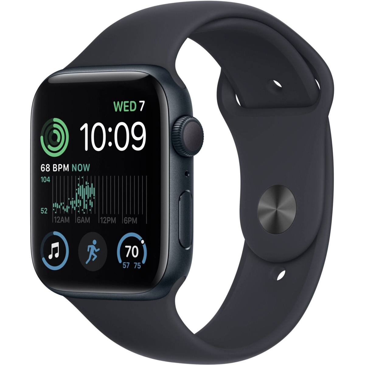 Smartwatch Apple Watch SE Midnight Aluminum 44MM S M Lang Tecnologia