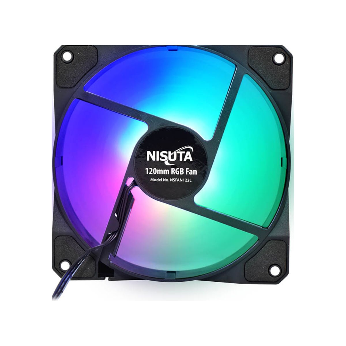Cooler Gabinete 120mm RGB Ns-Fan122l Nisuta