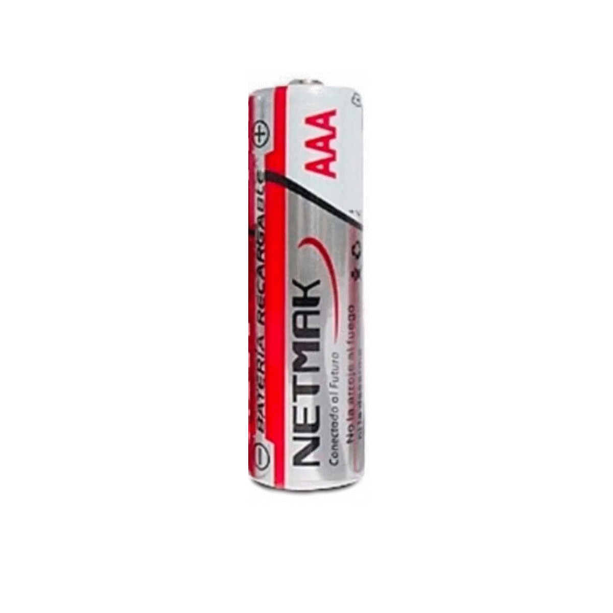 Pilas Recargables AAA 1100MAH Netmak (unidad)