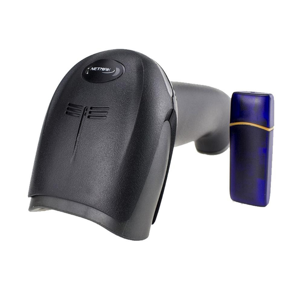 Lector Codigo Barra Laser Inalambrico NM-LC502 Netmak