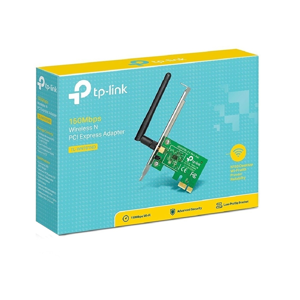 Placa Wifi Pcie Tl-wn781nd Tp-link | Lang Tecnologia