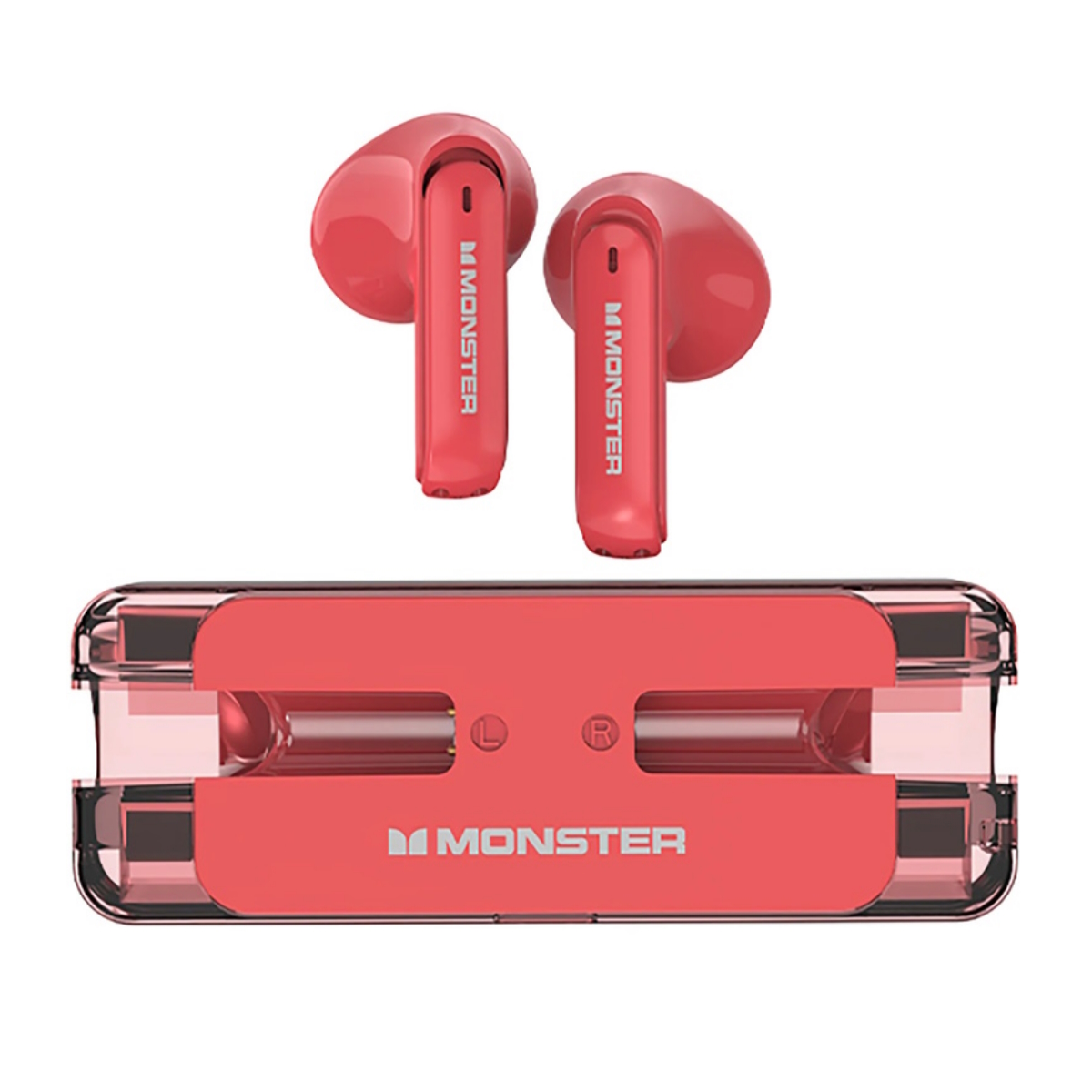Auriculares Bluetooth In Ear XKT08 Red Monster