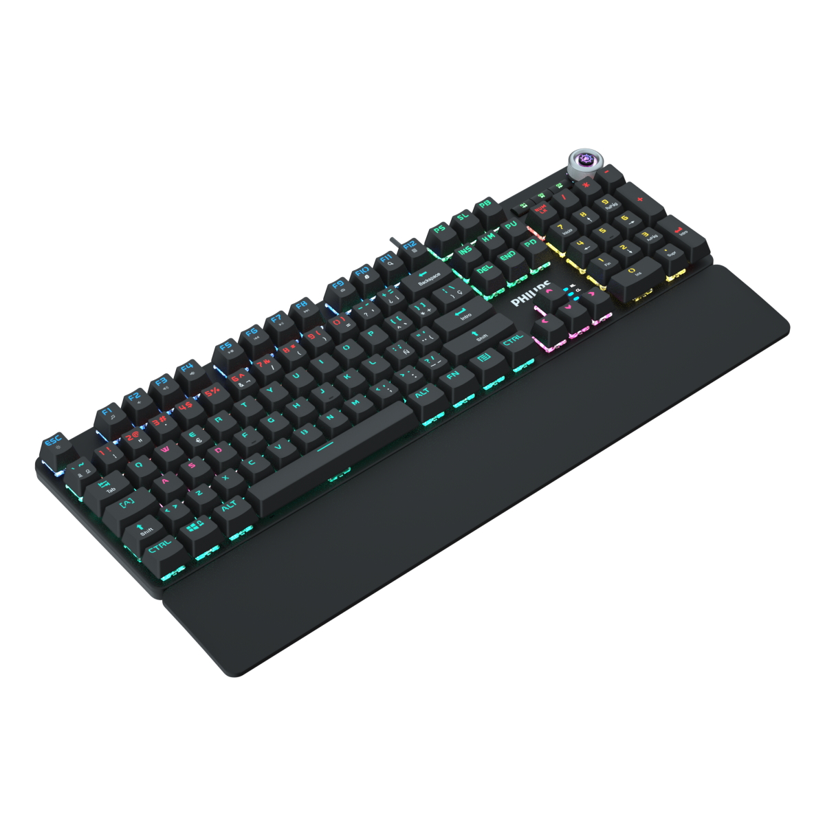 Teclado Mecanico Gamer G605 Switch Blue Philips