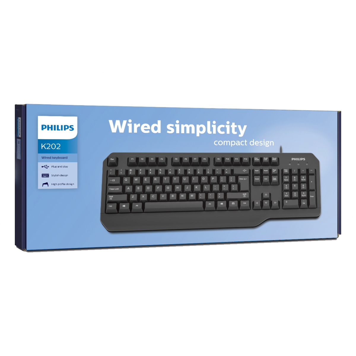 Teclado USB K202 Philips