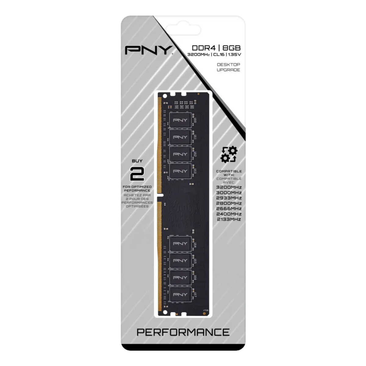 Memoria Ram Pc DDR4 8gb 3200Mhz PNY