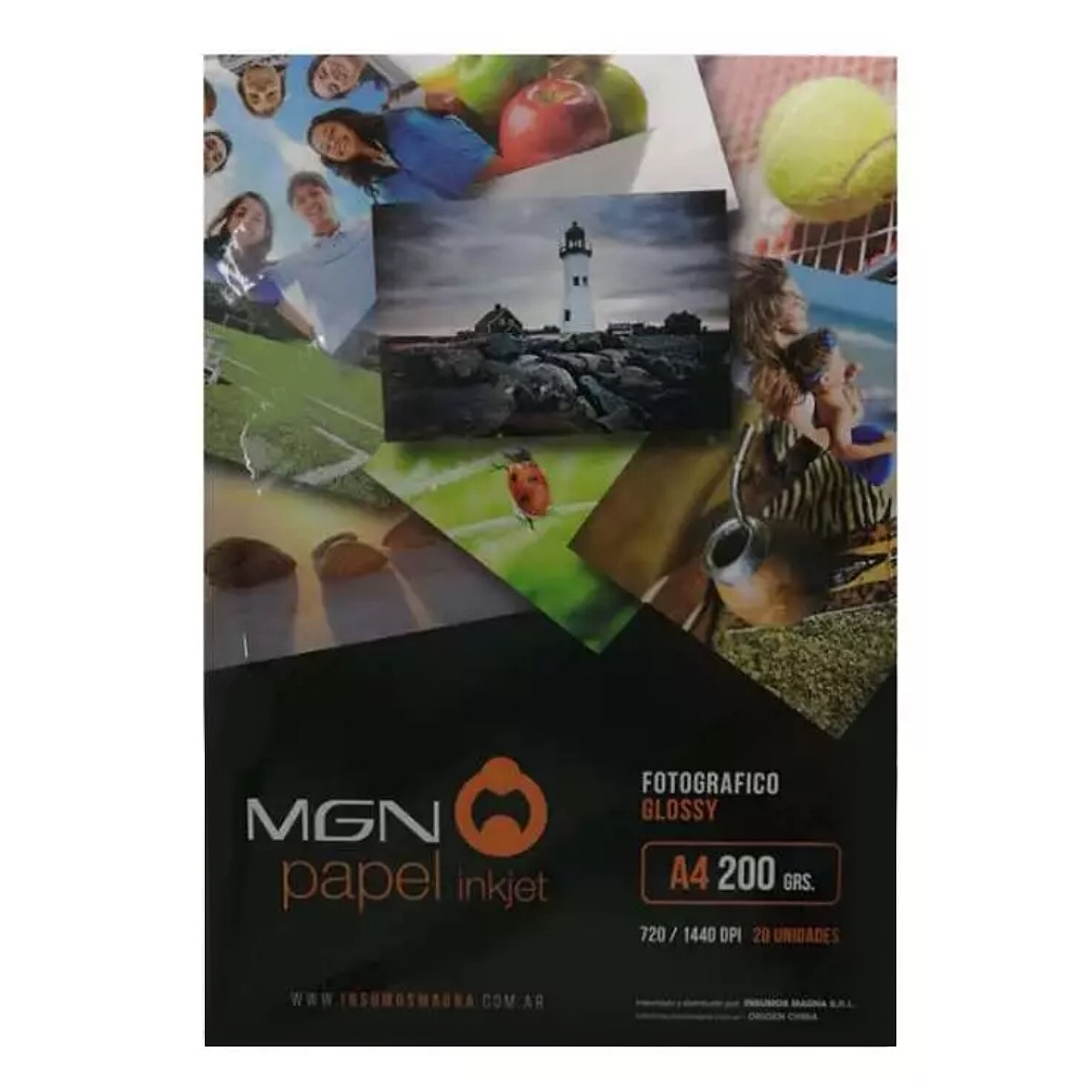 Resma De Papel Fotografico A4 200GR Magna