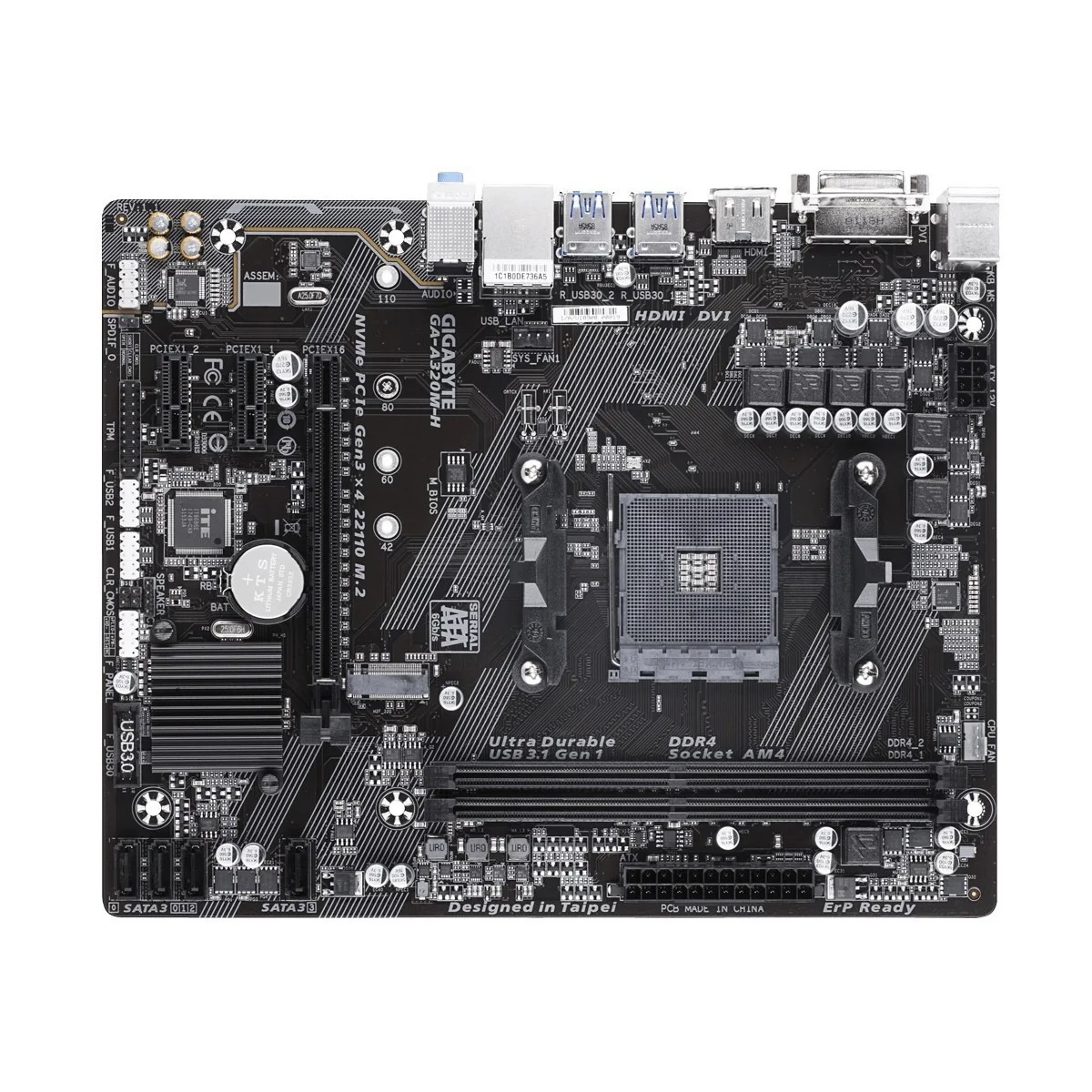 Mother Gigabyte A320m-h Am4