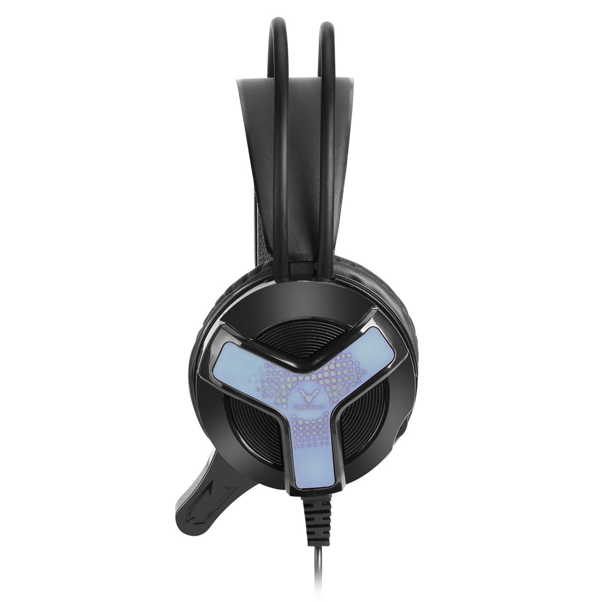 Auriculares Gamer Cable Vincha GH31 Negro y Rojo Wesdar