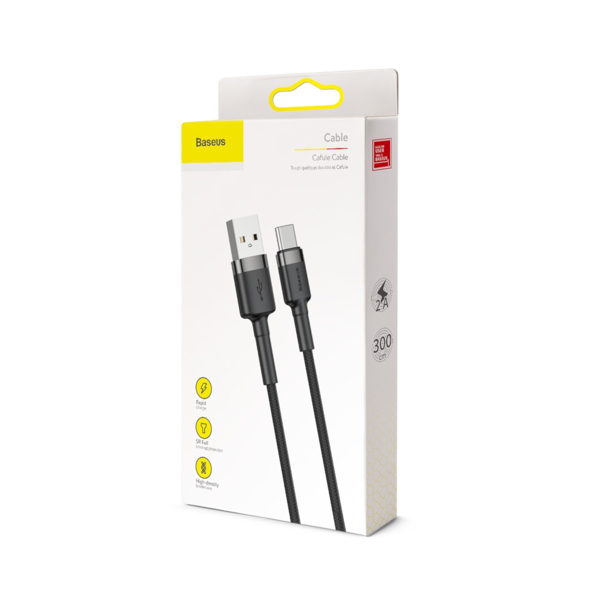 Cable USB C a USB 2A 3m BaseUs
