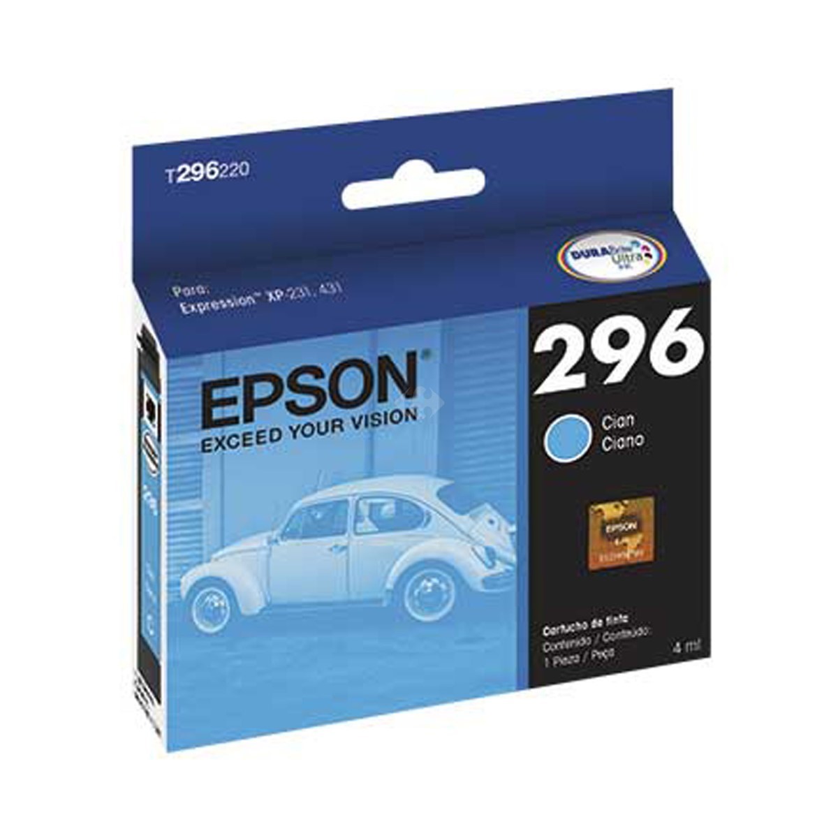 Cartucho Epson T296220 Cyan Original