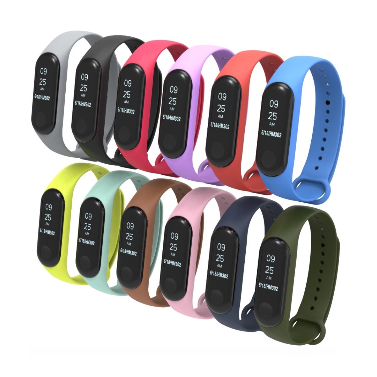 Pulsera Mi Band 3 / 4 Verde Lima Xiaomi