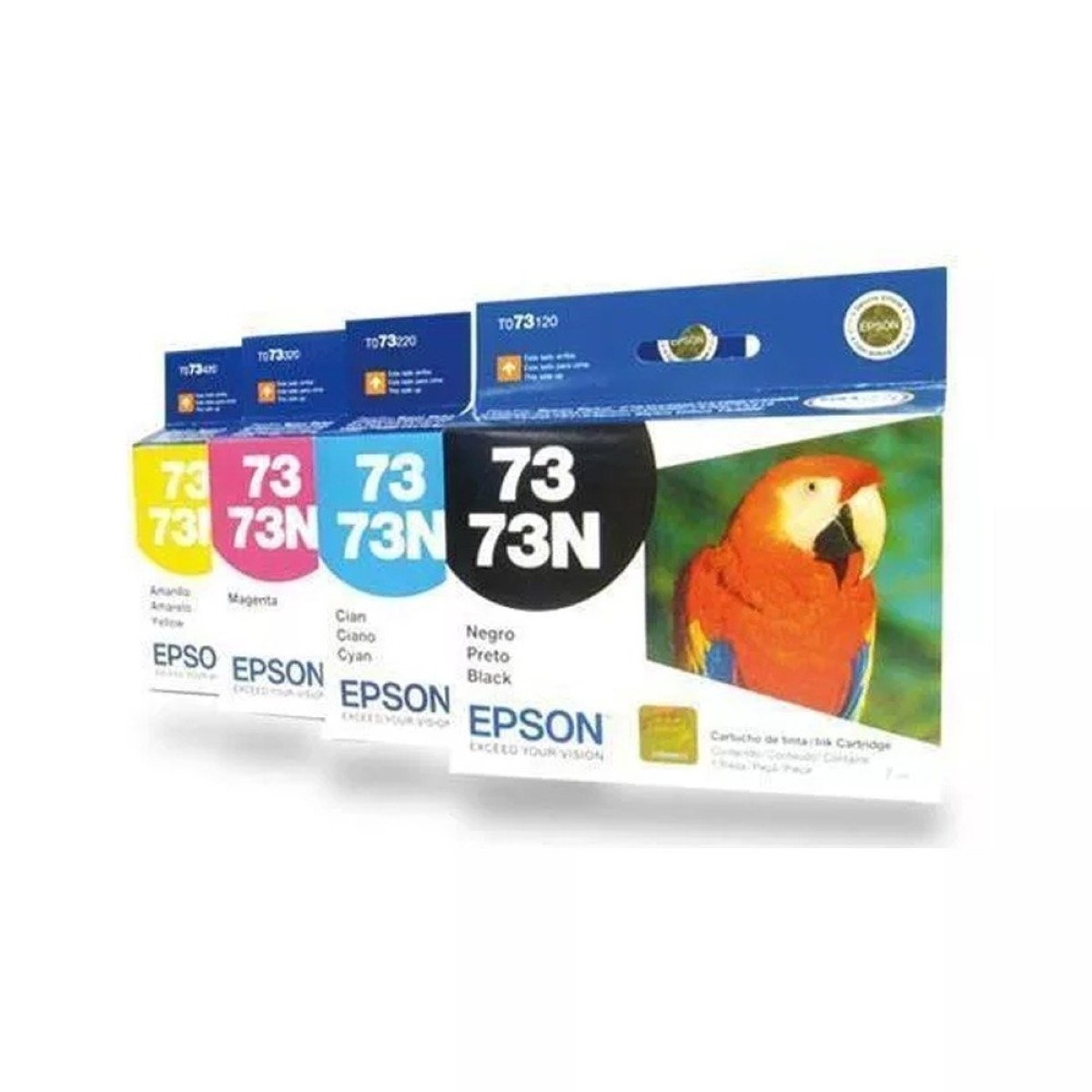 Cartucho Epson 73n 731 Negro Original