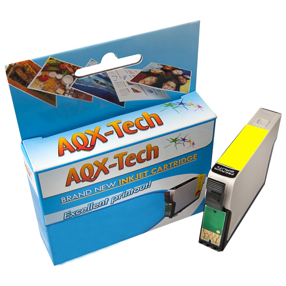 Cartucho Epson Alternativo T474 Amarillo Aqx