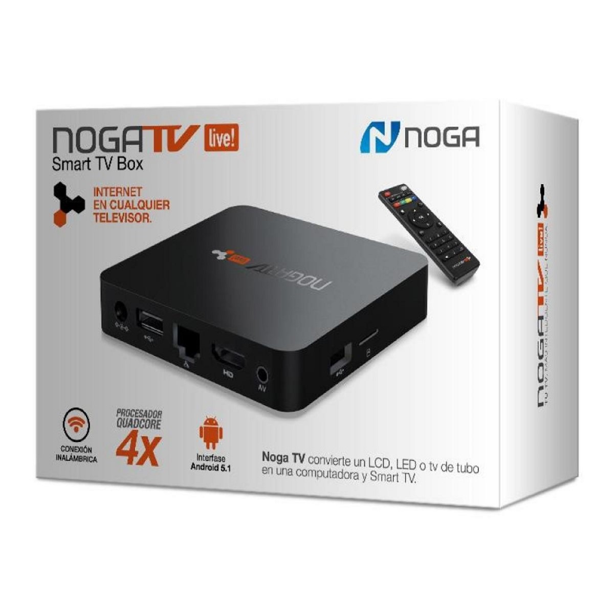 Smart Tv Box Mini Pc Live Noga