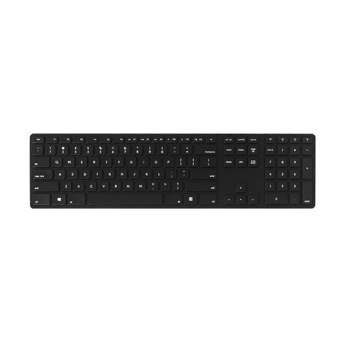 Teclado Inalambrico para PC Retroiluminado Black Matias