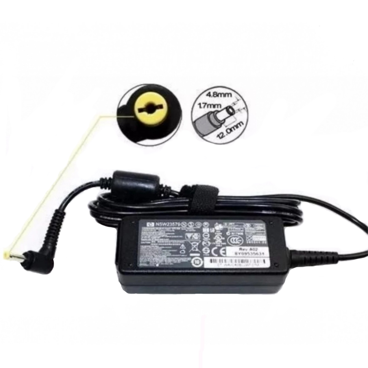 Cargador Notebook 19.5v 4.8x1.7 3.33a 65w Shure