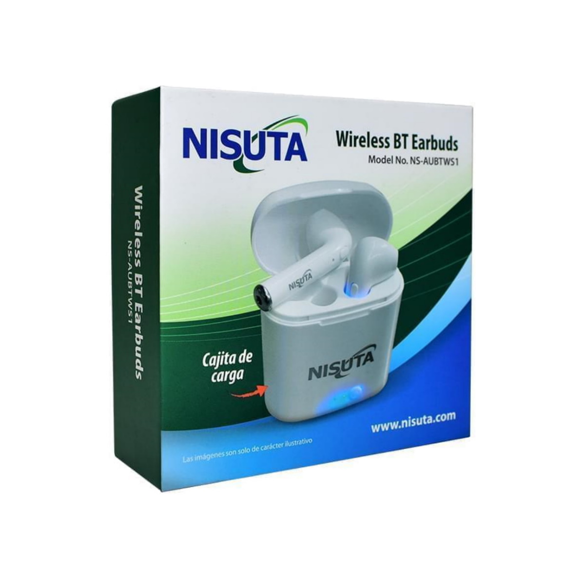 Auriculares Bluetooth In Ear NSAUBTWS1 Nisuta