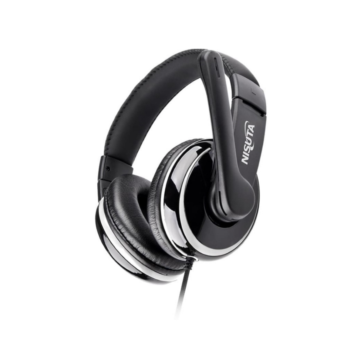 Auriculares Gamer Cable Vincha USB Negro Nisuta