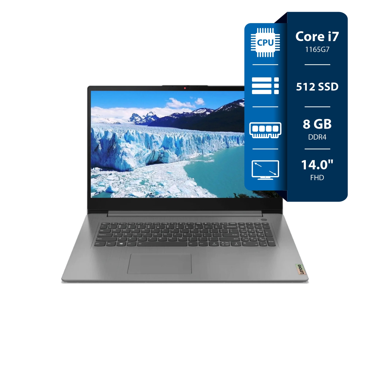 Notebook Lenovo IdeaPad 3 I7 1165G7 - 8GB - 512SSD - 14