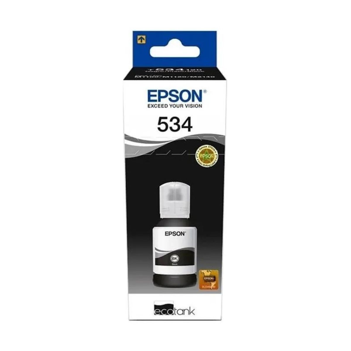 Tinta Epson M1100 M1120 534 EcoTank Negro Original