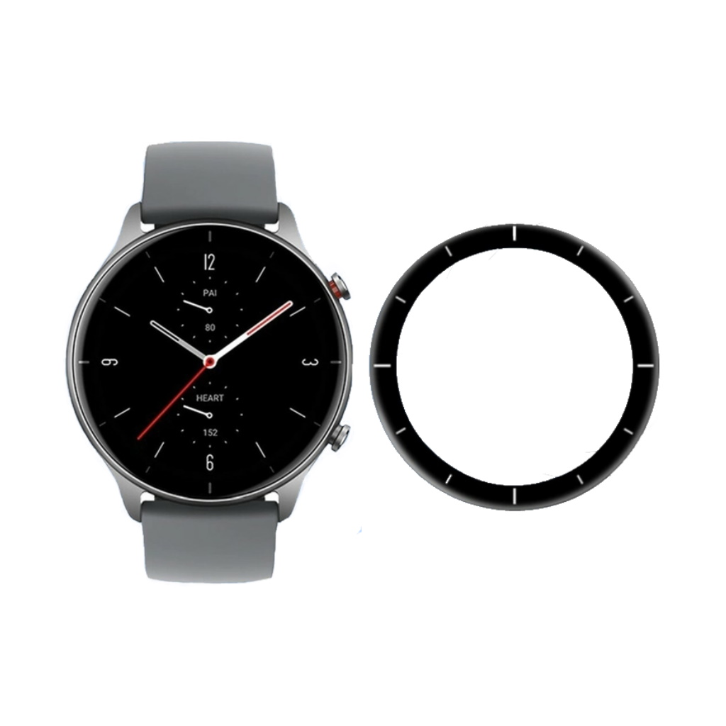 Vidrio Templado Borde Negro Gtr 3 Amazfit
