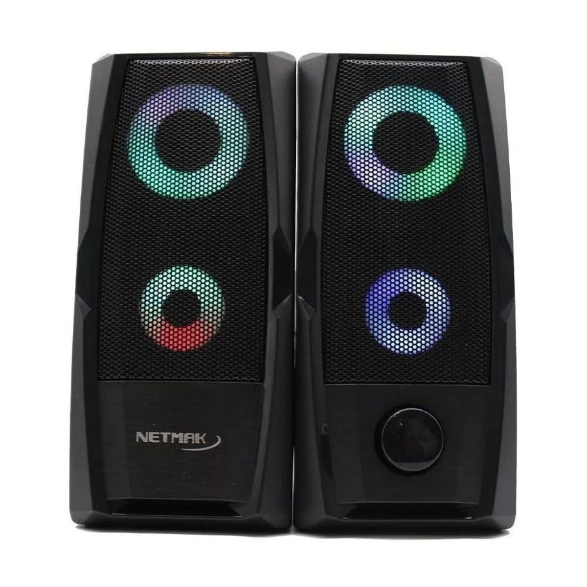 Parlantes Pc Gamer Thor Usb Netmak