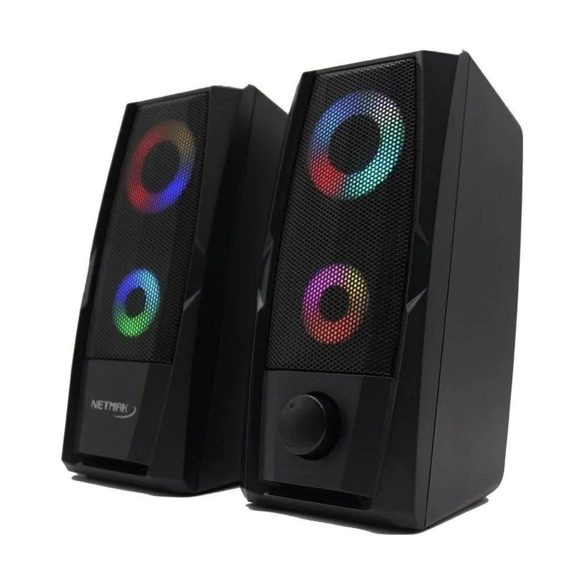 Parlantes Pc Gamer Thor Usb Netmak