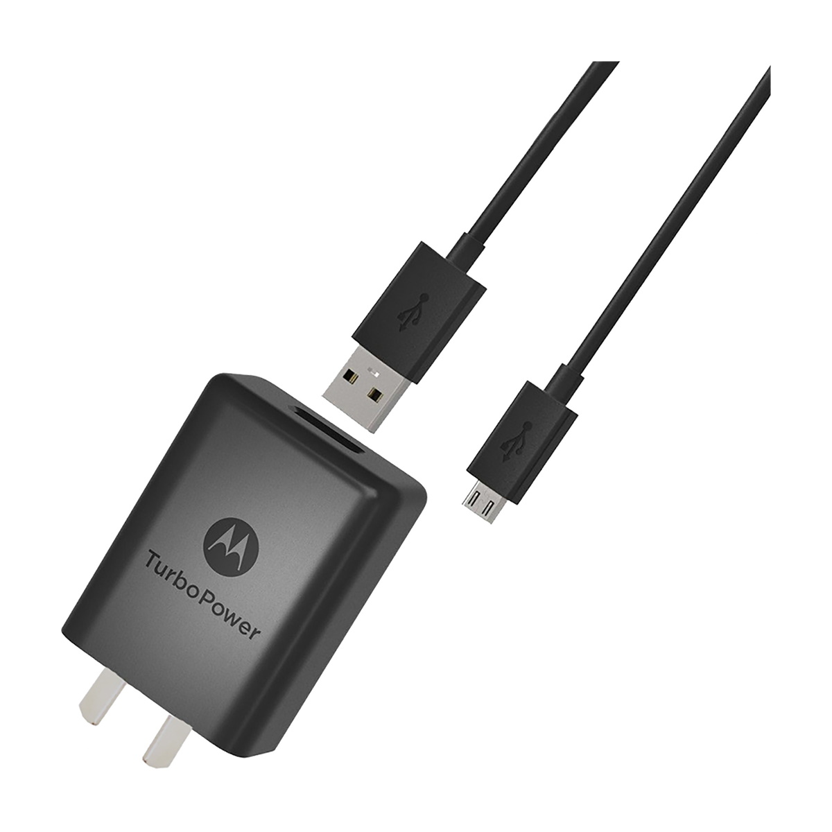 Cargador Turbopower SJMC206 20W MicroUsb QC Motorola