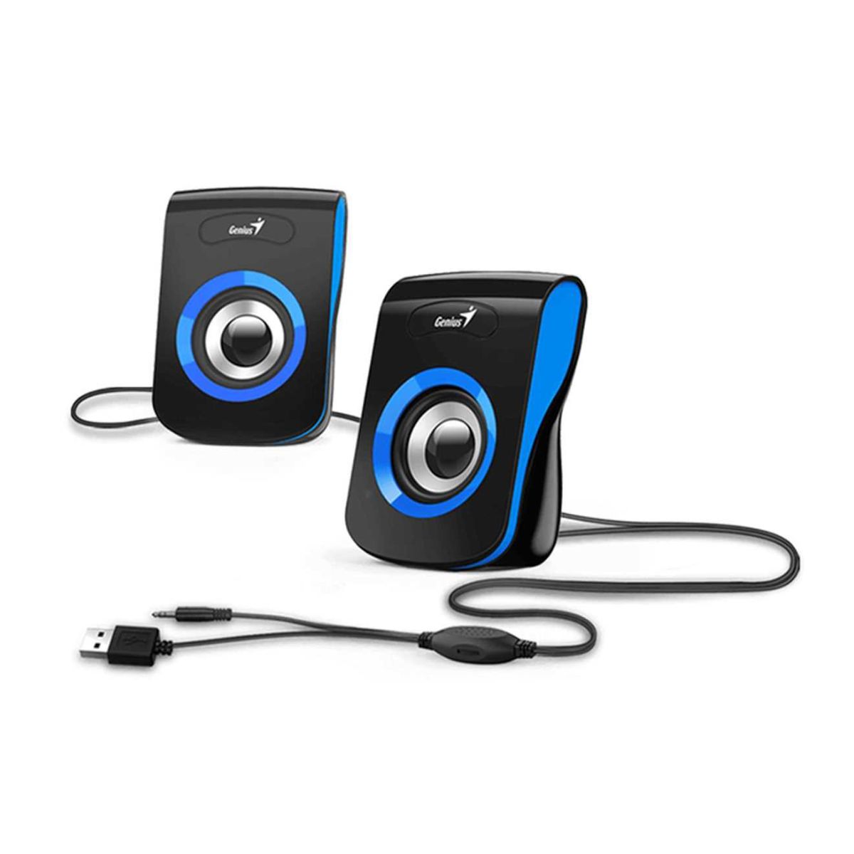 Parlantes Pc Usb Sp-Q180 Azul Genius