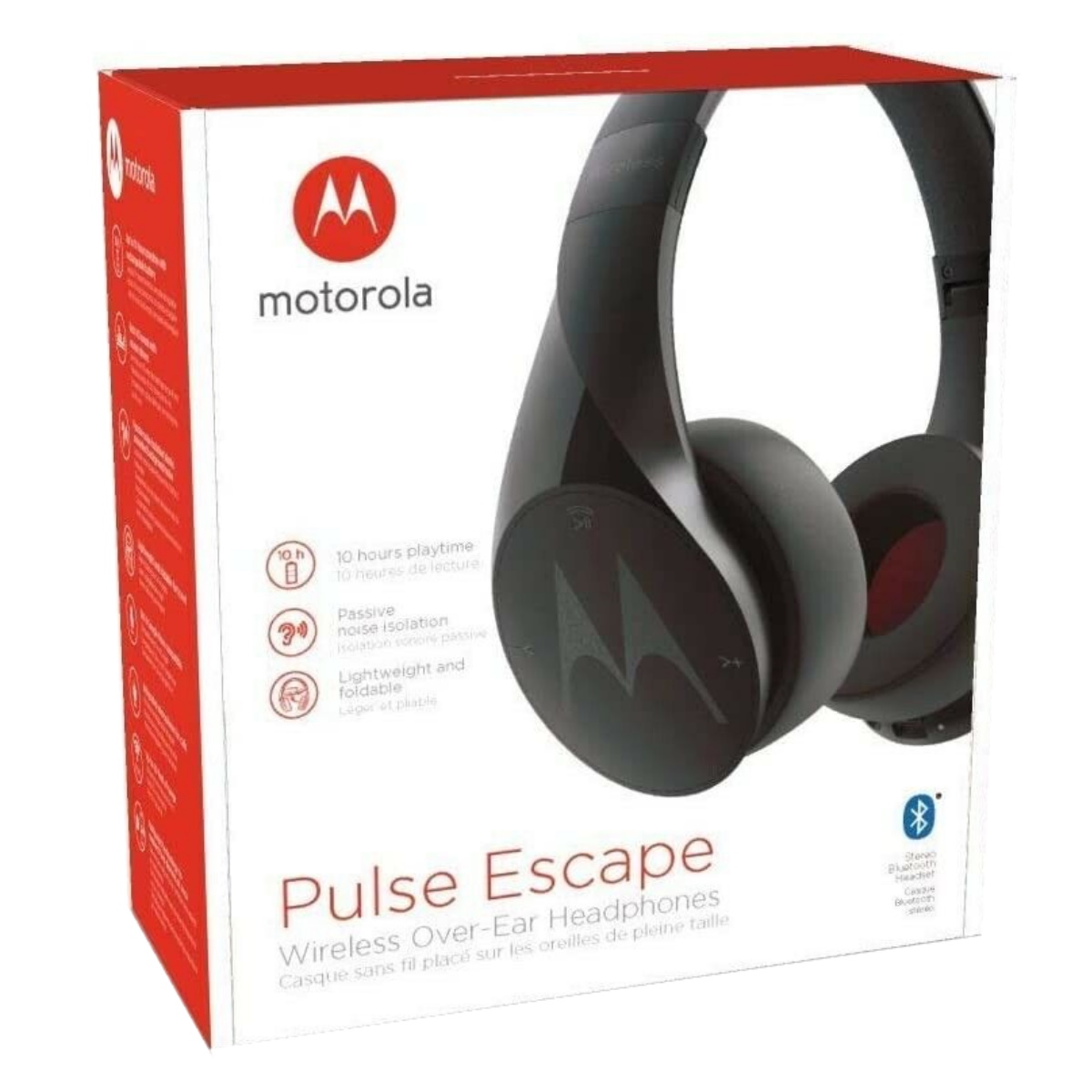 Auriculares Bluetooth Vincha Pulse Escape Negro Motorola