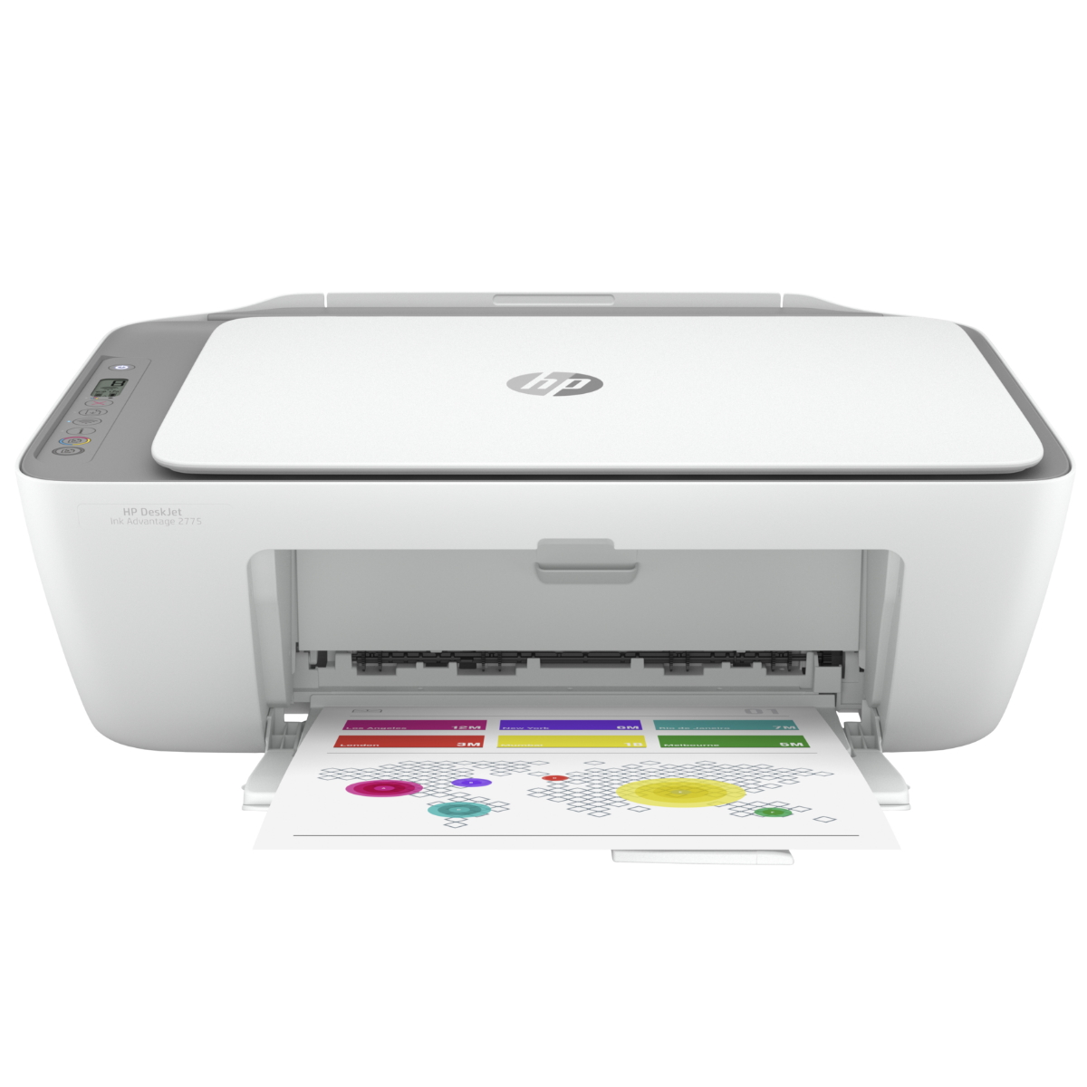 Impresora Multifuncion Chorro Tinta Deskjet 2775 HP WIFI