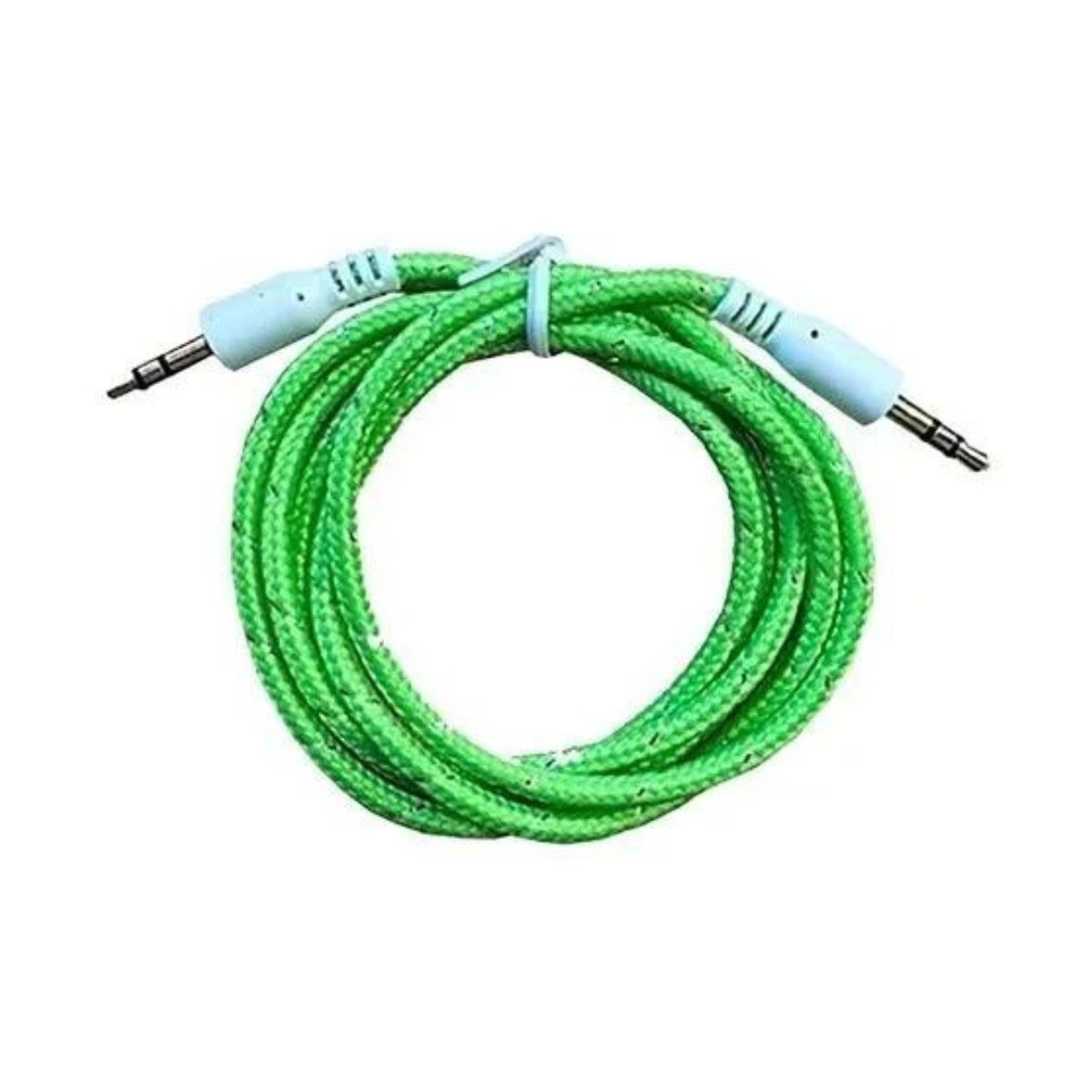 Cable Audio Auxiliar Plug 3.5mm de 1m Verde Netmak
