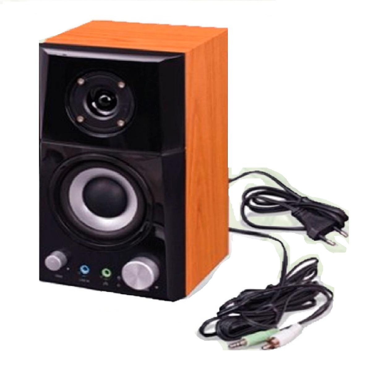 Parlantes Pc Sp-hf500a 16w Madera Genius