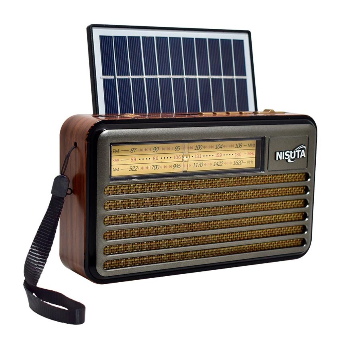 Parlante Bluetooth Radio Vintage Ns-Rv22s Nisuta