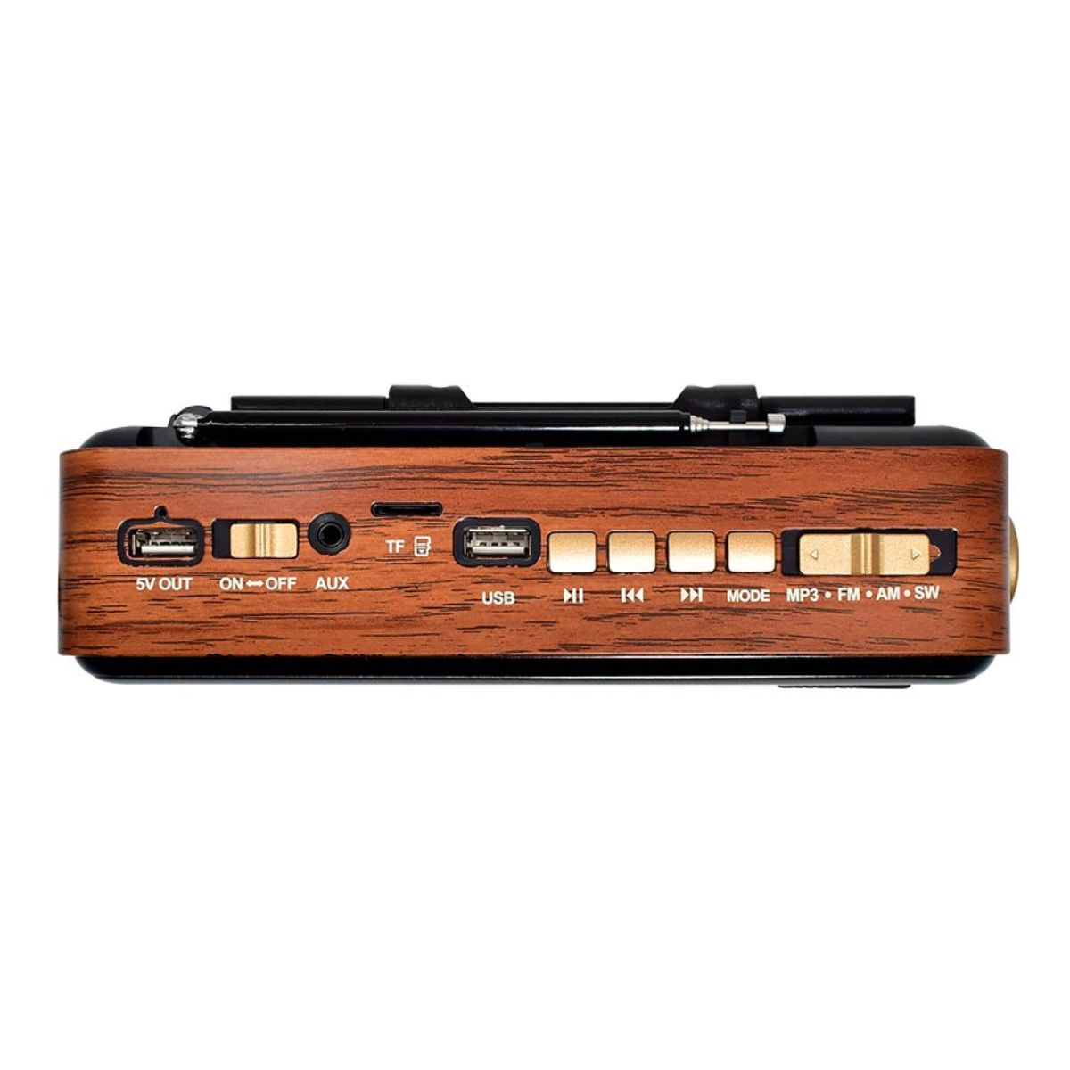 Parlante Bluetooth Radio Vintage Ns-Rv22s Nisuta
