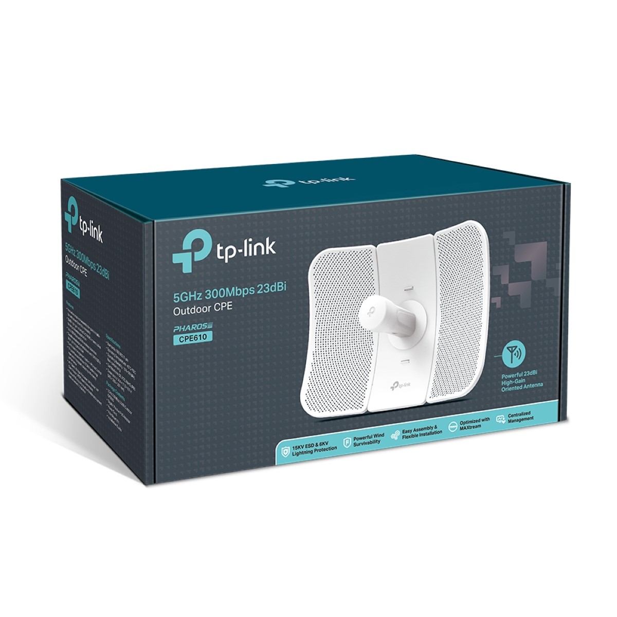 Antena Cpe610 5ghz 23dbi Tp-link