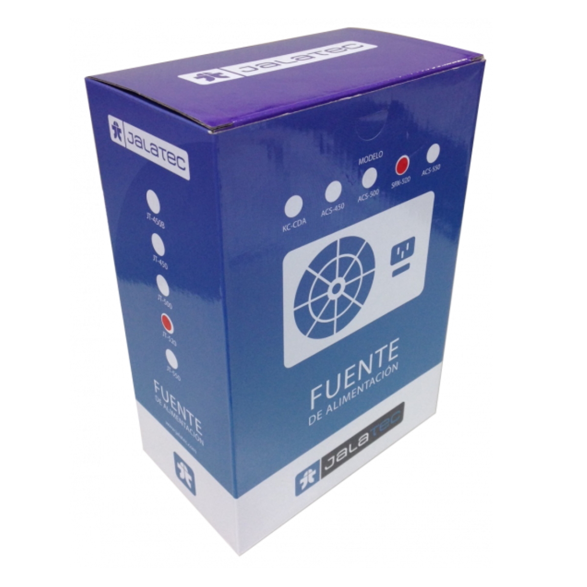 Fuente JT-500w Jalatec