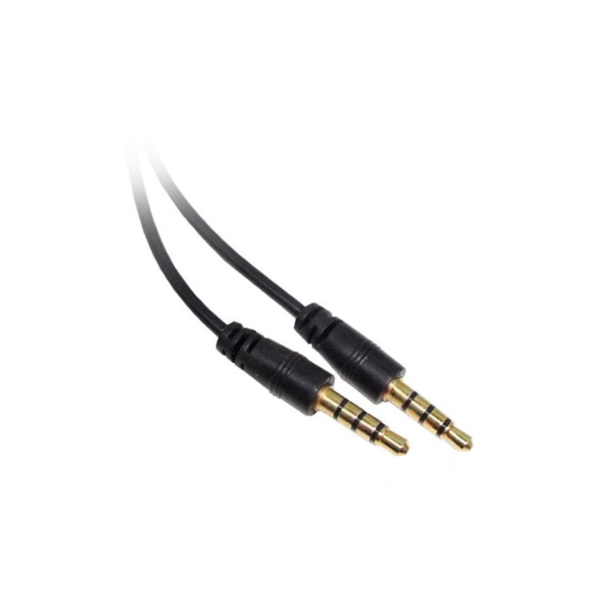 Cable Audio Auxiliar Plug 3.5mm 4 Secciones 2m Nisuta