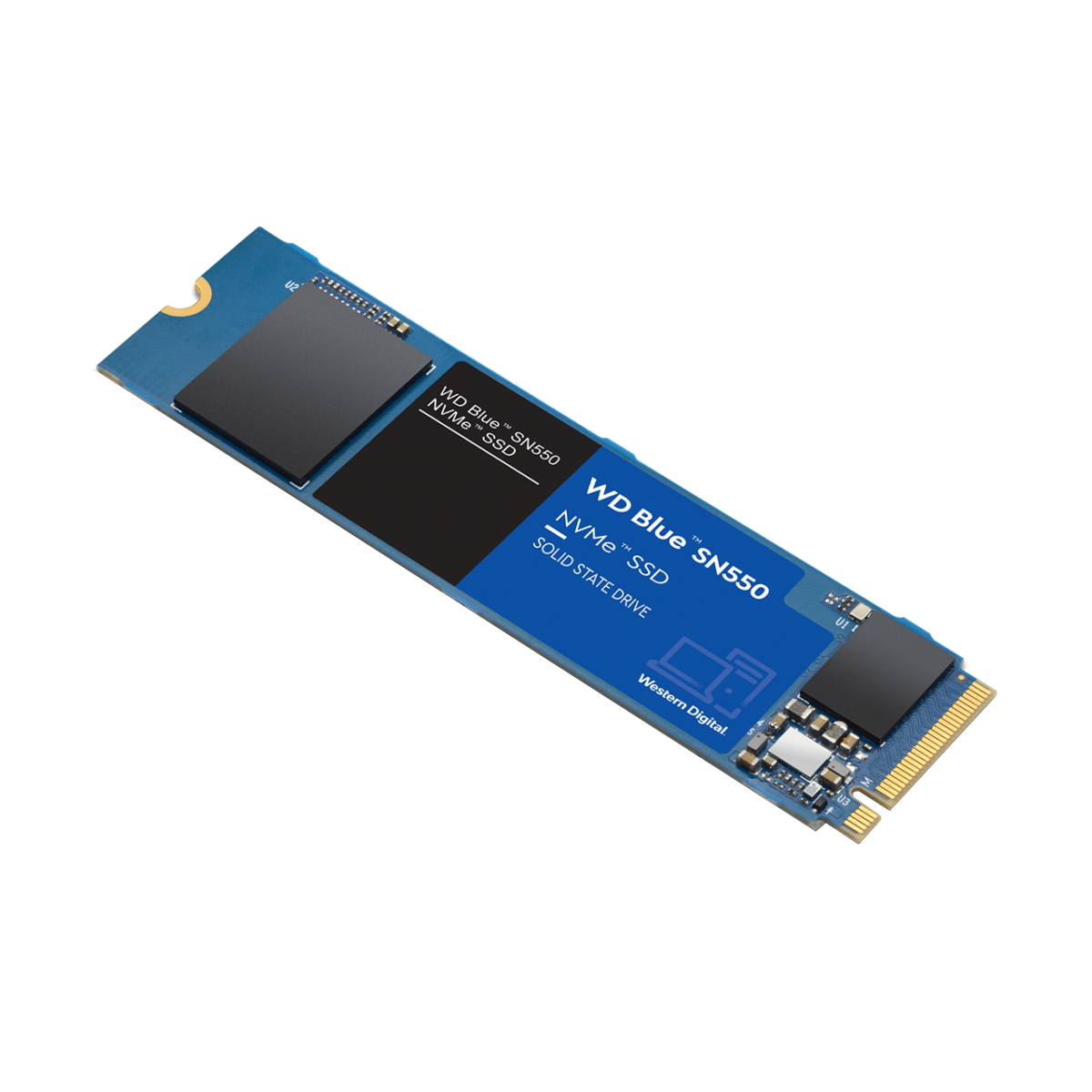 Disco Solido SSD M.2 NVMe 500GB Sn550 Blue WD