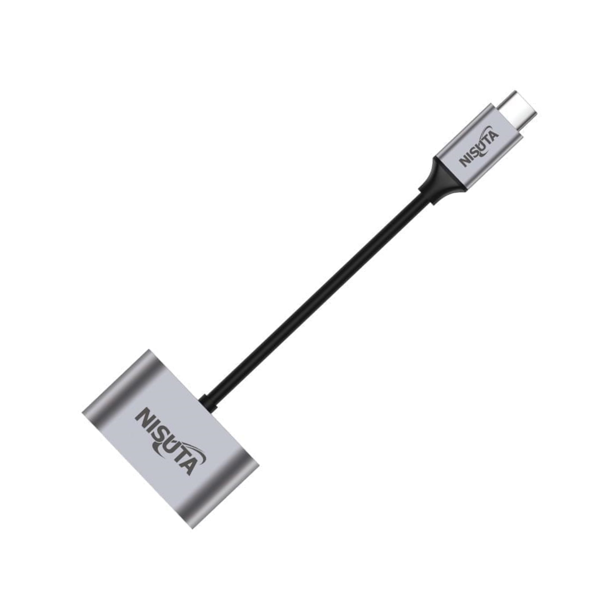 Conector USB C a Plug 3.5mm Auricular y Mic. y USB C H Nisuta