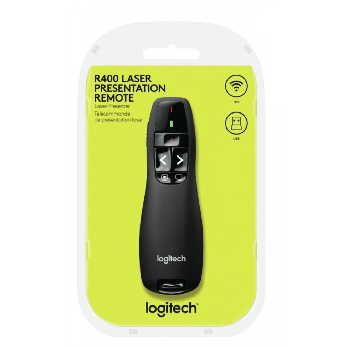 Presentador Diapositivas R400 Logitech