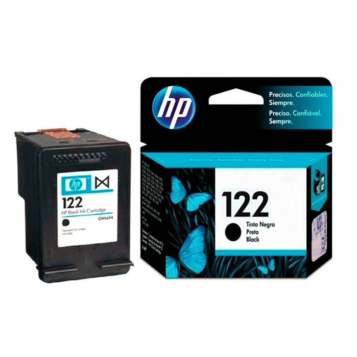 Cartucho Hp 122 Negro Original
