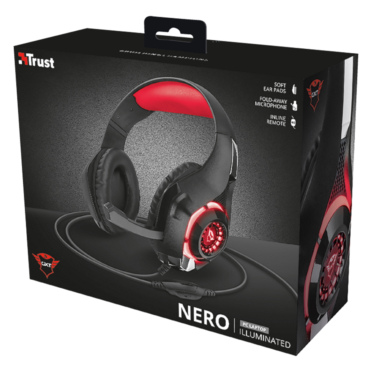 Auriculares Gamer Cable Vincha Gxt 313 Nero Negro Trust