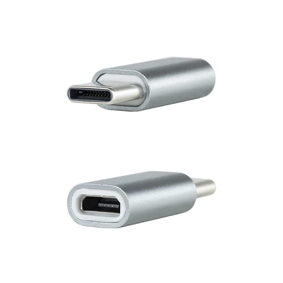 Adaptador MicroUSB H a USB C M Metal Ditron