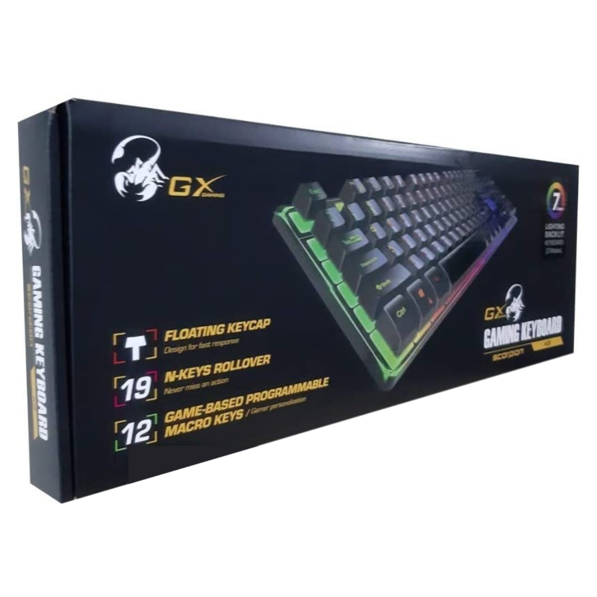 Teclado GX Gaming Scorpion K8 Genius