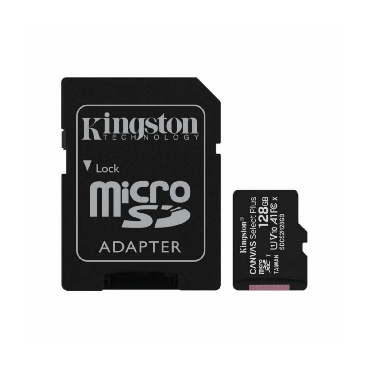 Memoria MicroSD 128GB Clase 10 Canvas Kingston